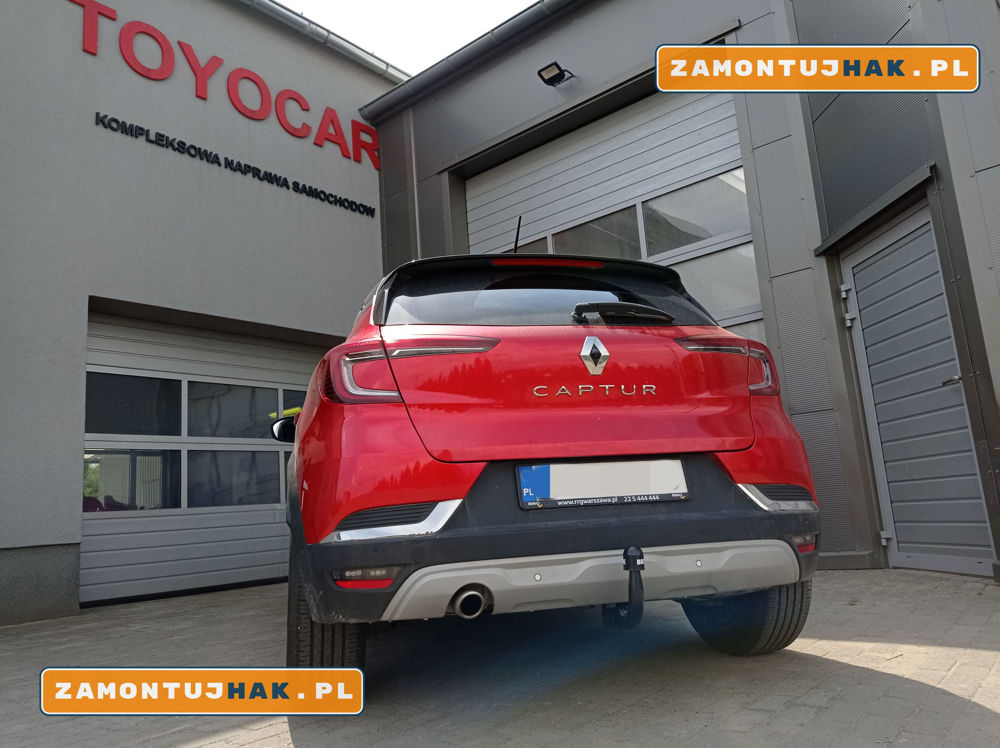 Monta Haka Holowniczego Nowy Renault Captur Ii Zamontujhak Pl